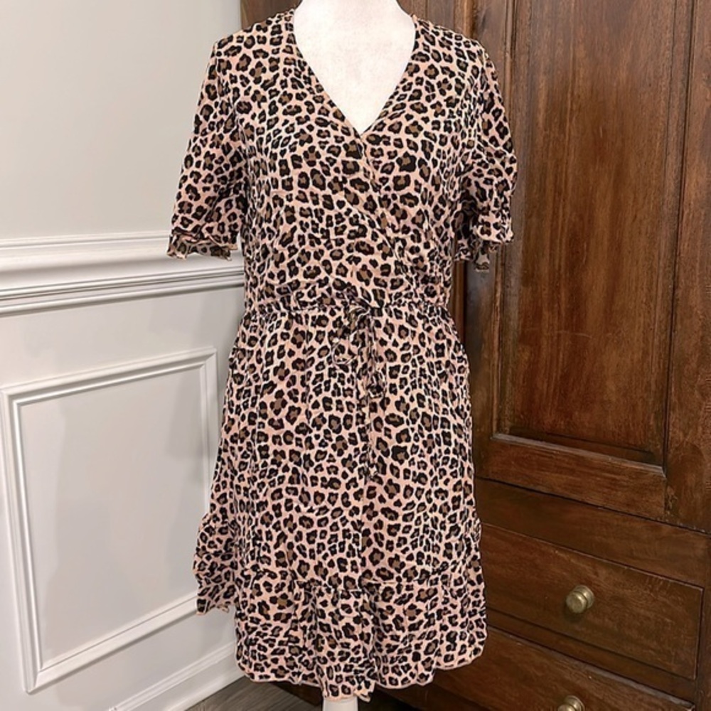 Animal print dress - Picture 1 of 9